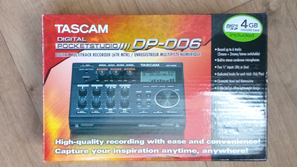 Tascam pocketstudio